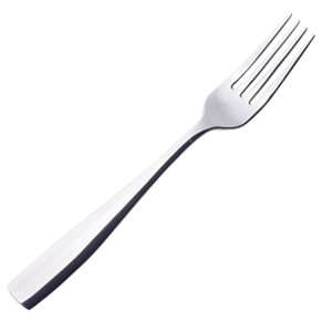 Genware Square Cutlery 18/0 Dessert Forks (Pack of 12)