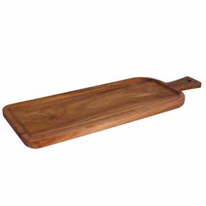 Acacia Rectangular Serving Paddle Board 50 x 18cm (Case of 6)