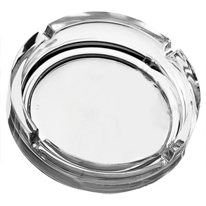 Clear Stackable Ashtray 4.25inch (Single)